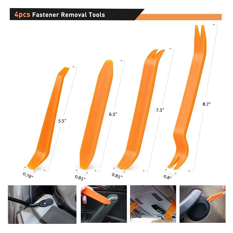 Manufacture Wholesale 555pcs Plastic Rivets Fastener Fender Bumper Push Pin Clips Fastener Kit