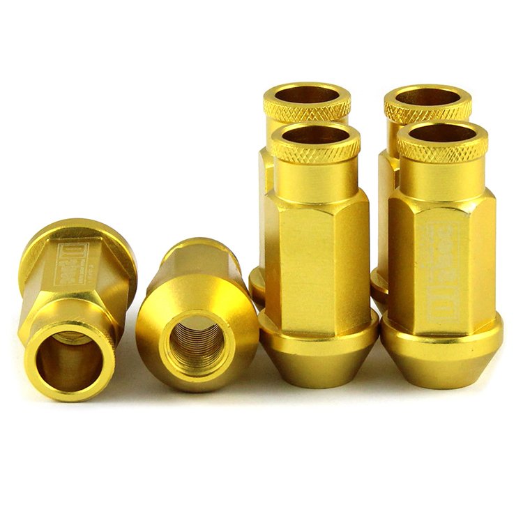 Car Tuning Wheel Screw Cap Forged Screw 7075 Lightweight Nut Tire Screw Cap
