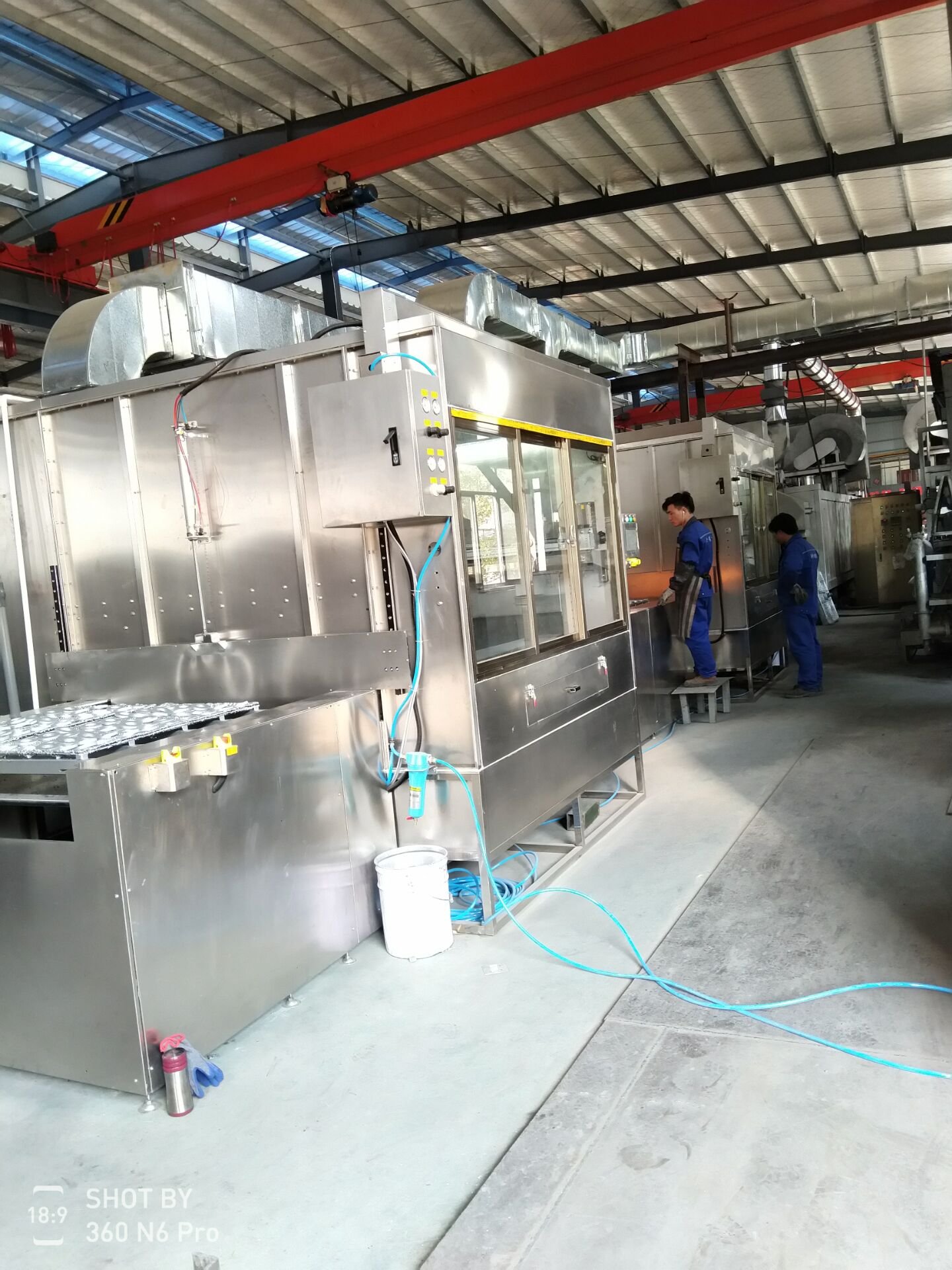 Fastener Spray Coating Machine Automated Production Line for Metal Product Painting