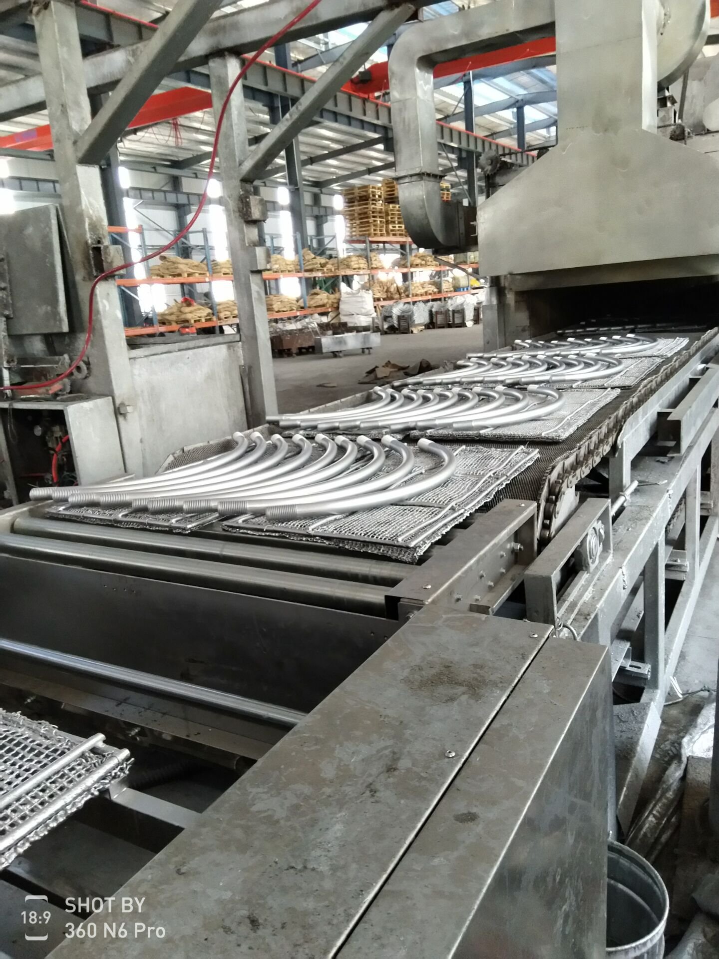 Fastener Spray Coating Machine Automated Production Line for Metal Product Painting