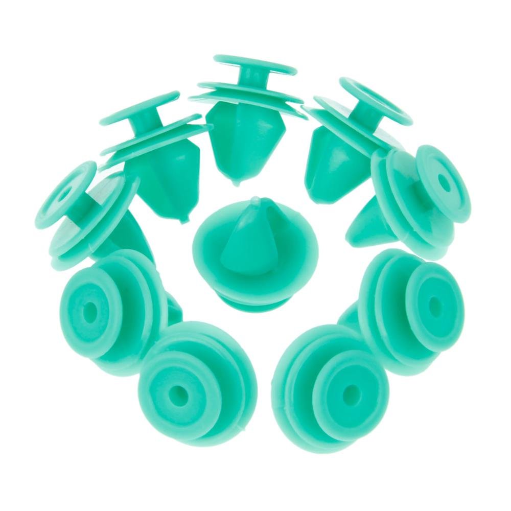 High Quality 50Pcs Interior Car Door Trim Fixed Fastener Clip Decorative Clip Automobile Rivet Retainer