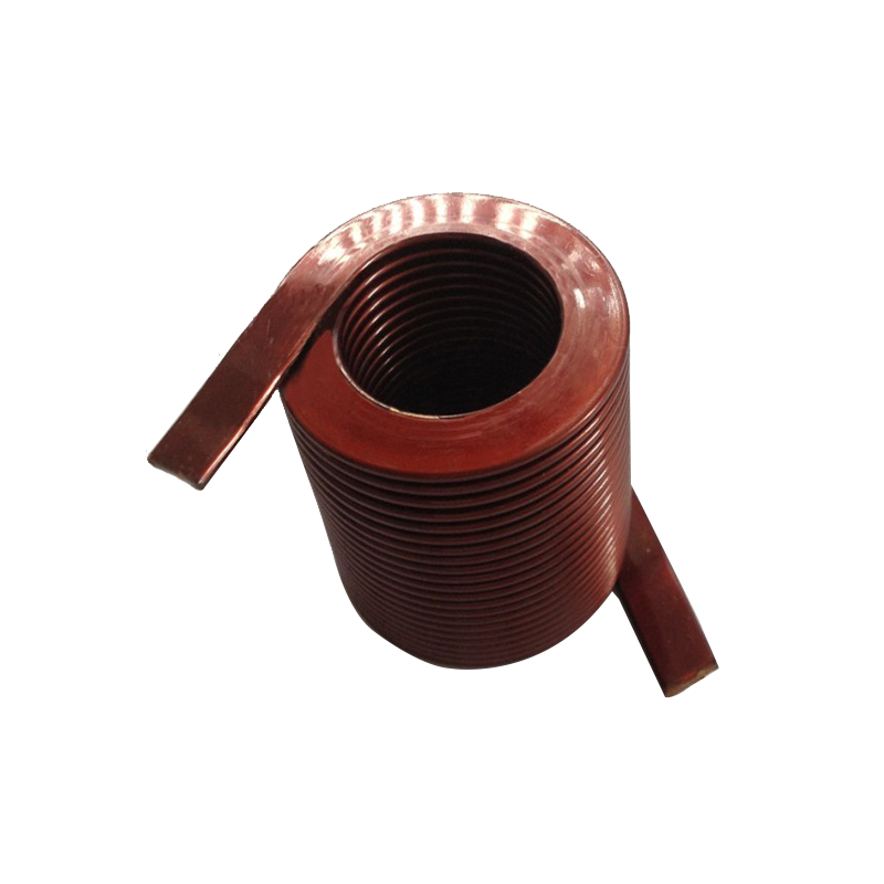 Flat Wire Helical Enameled Copper Winding Coil for Inductor