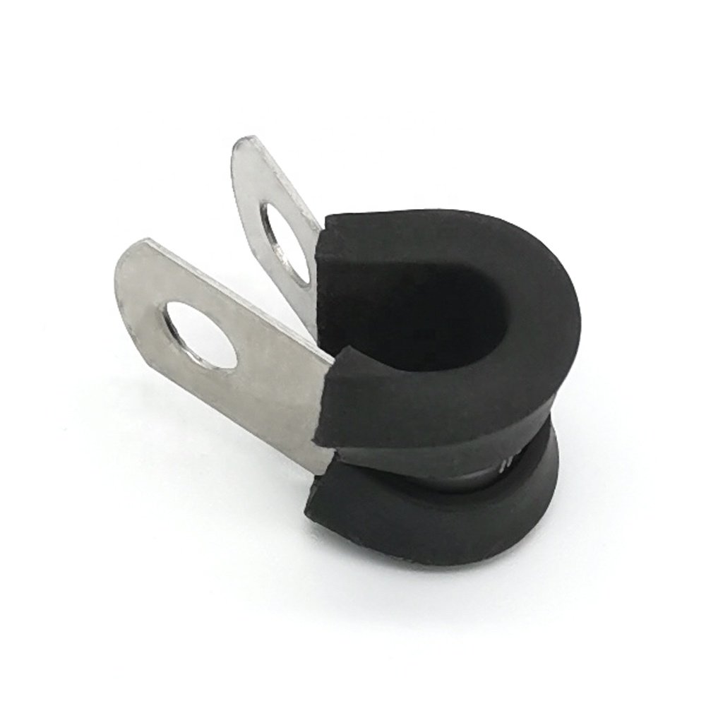 Wholesale SS304 Tube Clamp 32mm Polished Adjustable Steel Locking P Type Clamp Clip