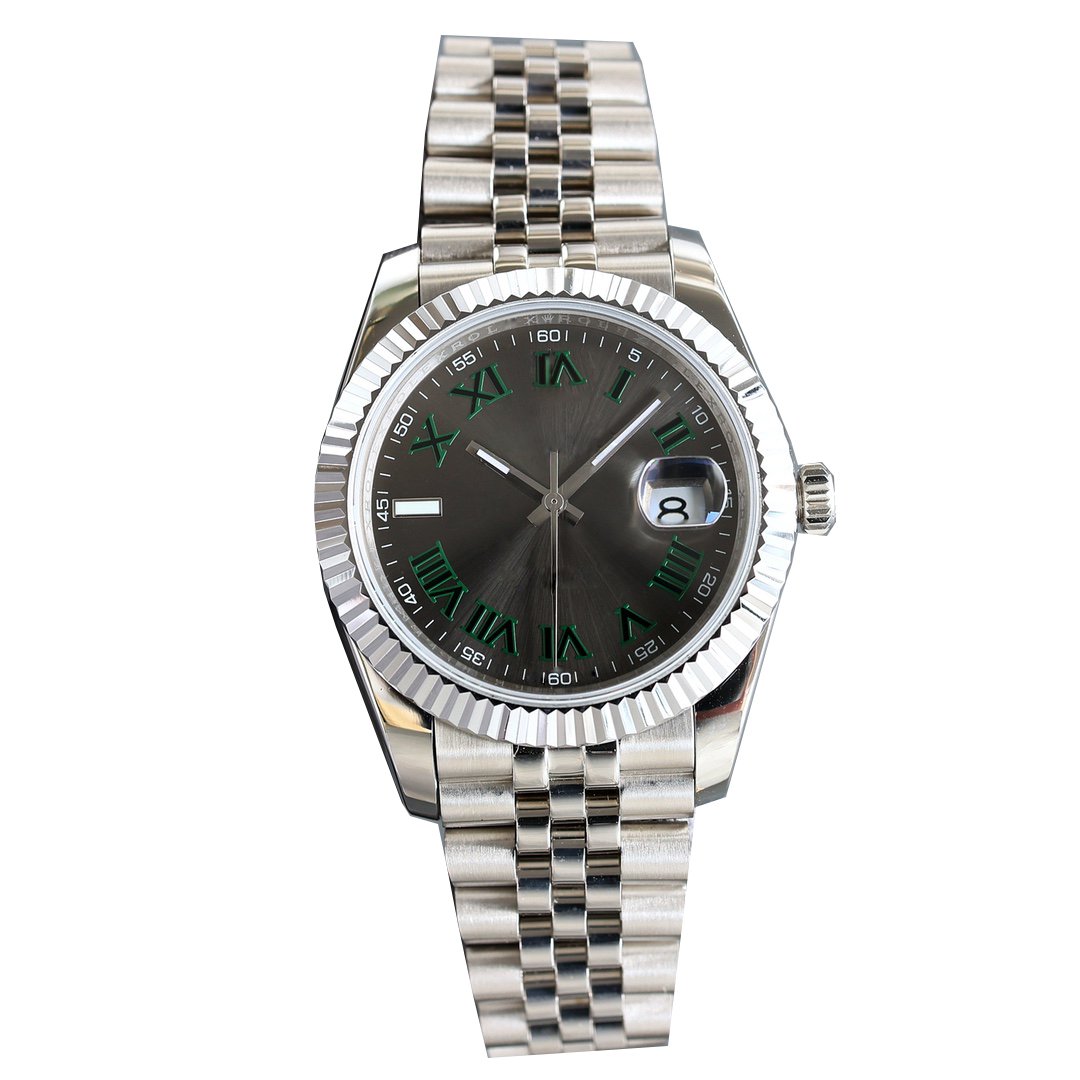 Brand Luxury men's automatic Mechanical Watch 904L steel band watch Custom mark Date Men's business standard waterproof watch