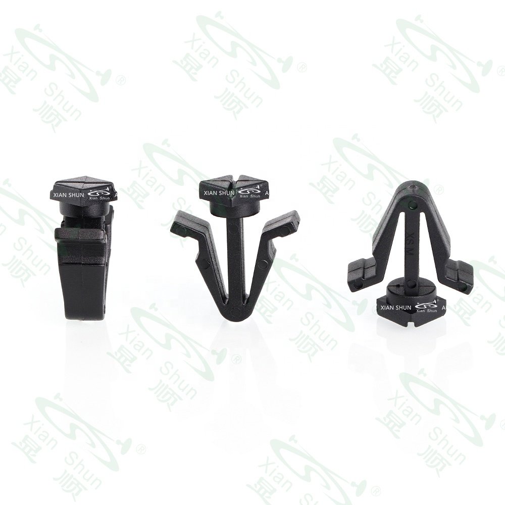 Xian Shun C0545 Black Nylon Front Grille Bumper Fasten Clip Fit for Nissan 0155303831 Auto Clips Car Fasteners & Car clips
