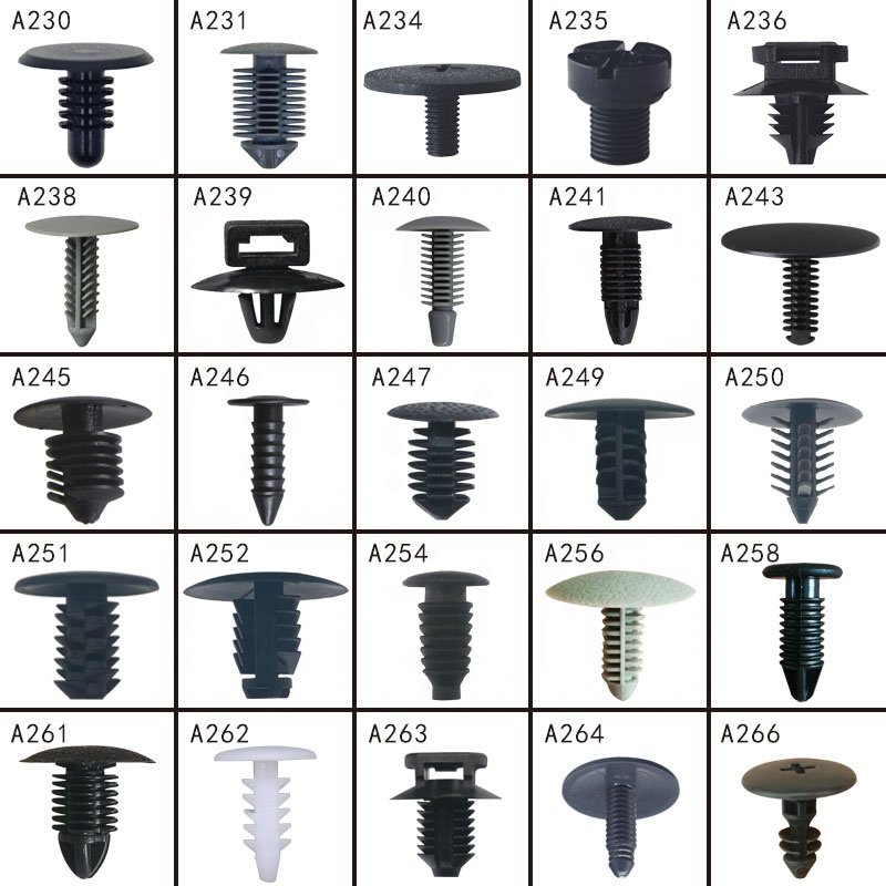 A227 Universal car body fastening parts top ceiling buckle clips for vehicle