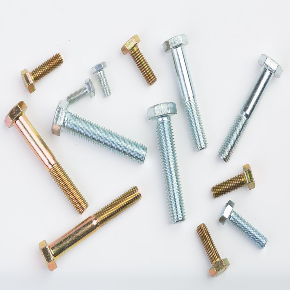 Preferential price in DIN 931 DIN 933 Hex Bolt Galvanized Carbon Steel Hexagon bolt 4.8/8.8 Grade Bolt