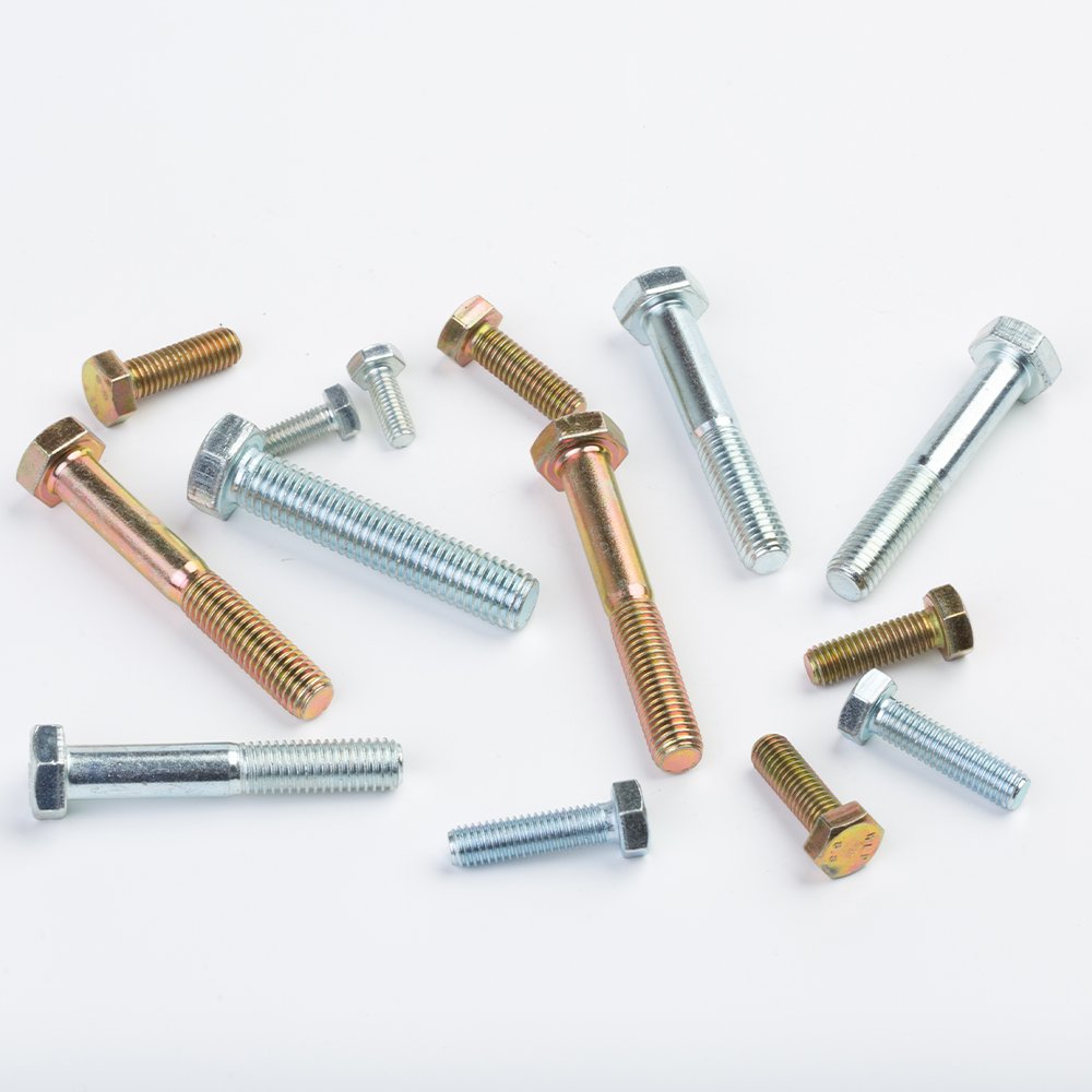 Preferential price in DIN 931 DIN 933 Hex Bolt Galvanized Carbon Steel Hexagon bolt 4.8/8.8 Grade Bolt