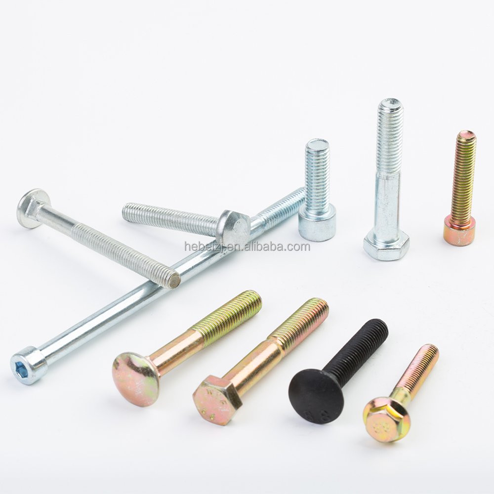 Preferential price in DIN 931 DIN 933 Hex Bolt Galvanized Carbon Steel Hexagon bolt 4.8/8.8 Grade Bolt