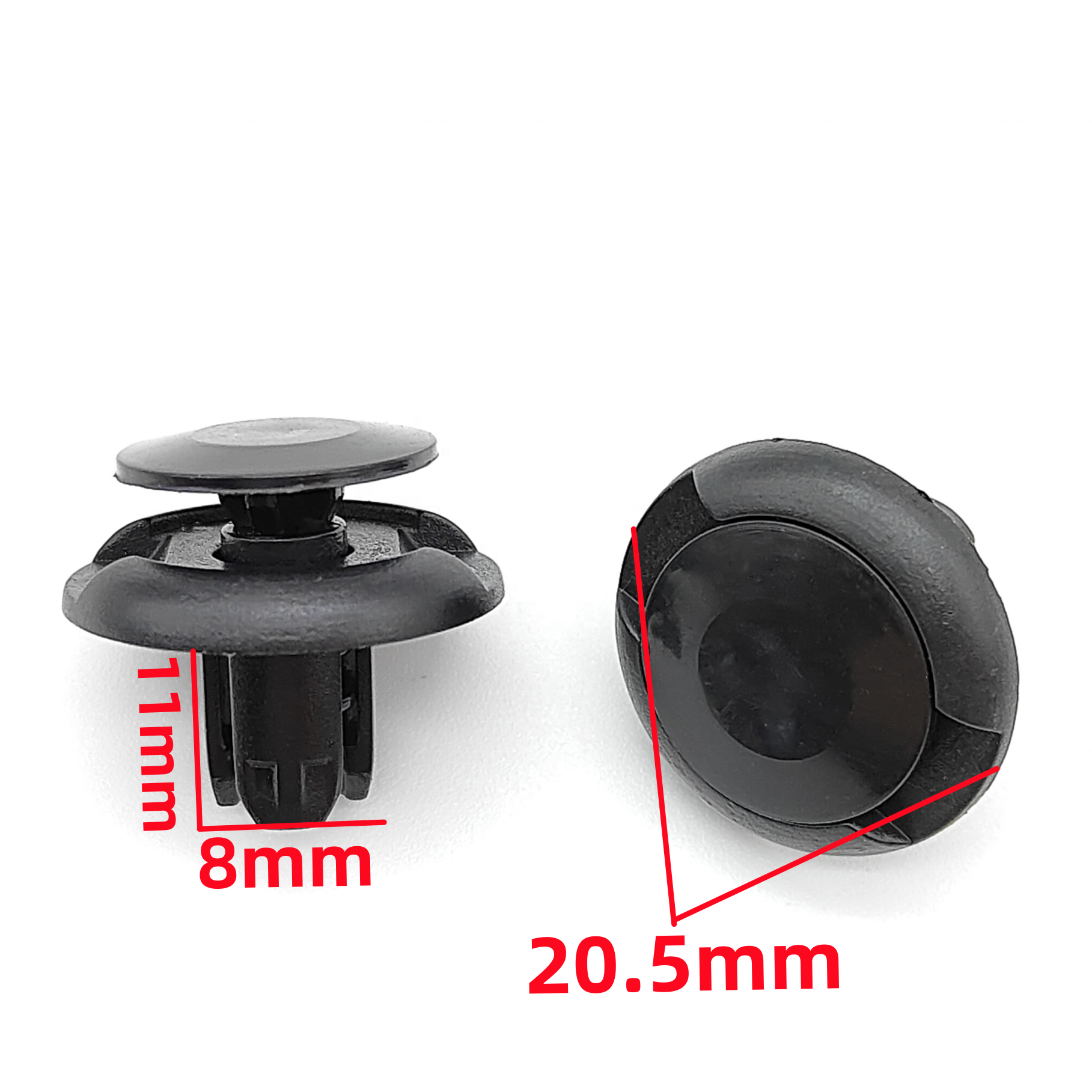 Auto Plastic Fastener 10 mm Push-type Retainer Clip Bumper Clips for Honda Acura Civic Odyssey CRV 91512-SX0-003
