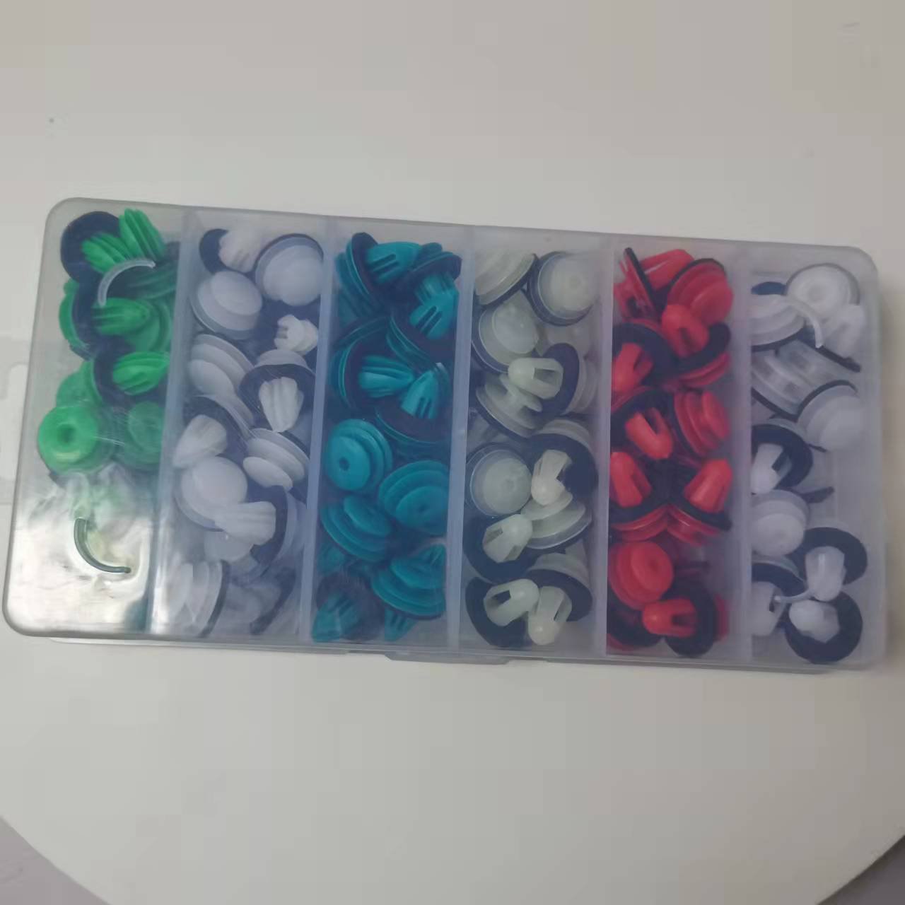Popular Wholesale Price 6 Kinds 120pcs/bag Universal Car Clips Kit Plastic Car Fasteners Bumper Clips Door Panel Clip