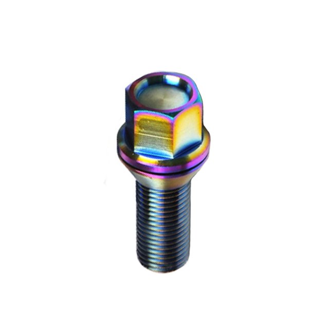 Gr5 Titanium Auto Wheel Lug Bolts M14 Wheel Fasteners Manufacturer
