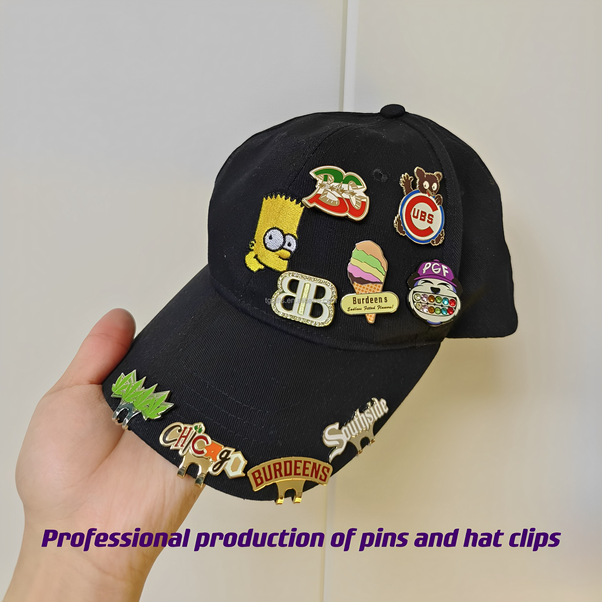 Custom-shaped Soft Hard Enamel Mexican Cap Pin Metal Lapel Pin With Casting Die Cut Dyed Techniques Business Gift Advertising