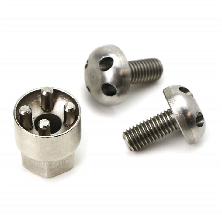 Fasteners Stainless Steel Torx Head Bolts And Nut With Tool M10 M8 M6 Security Screws Anti-theft Bolt