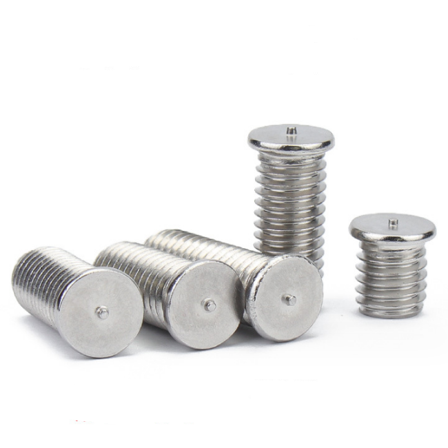 Spot Steel Weld Studs Screw For Karvan Auto Standard External Thread Spot Welding Studs