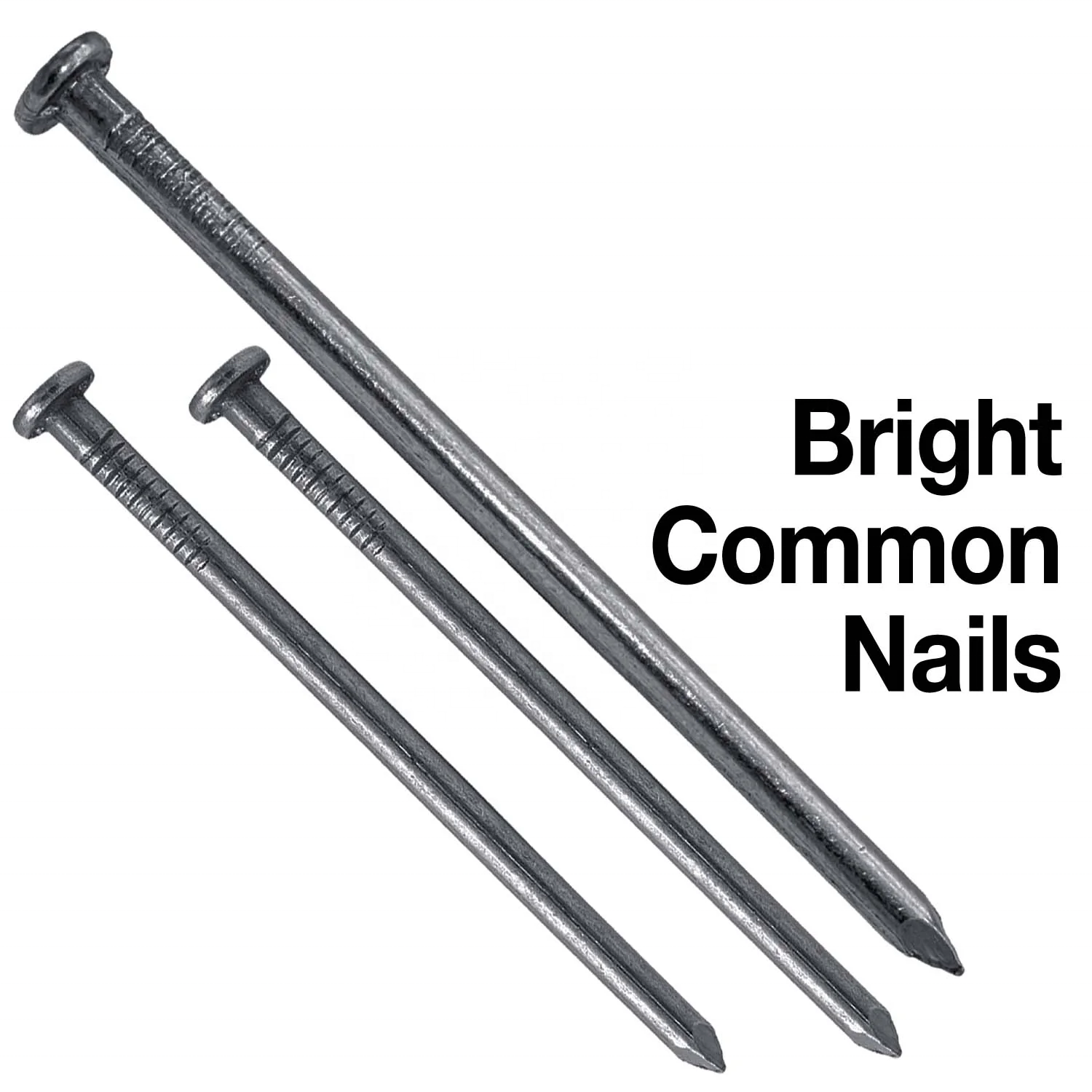 China Factory Price Supply Common Wire Nail Wooden Nail Bright Polished Nail 2.5 Inch For Building Construction