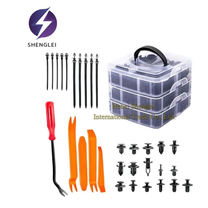 Top Product 620Pcs Car Push Retainer Clips and Auto Fasteners Car Clips Rivet Bumper Kit Car Fastener Clips