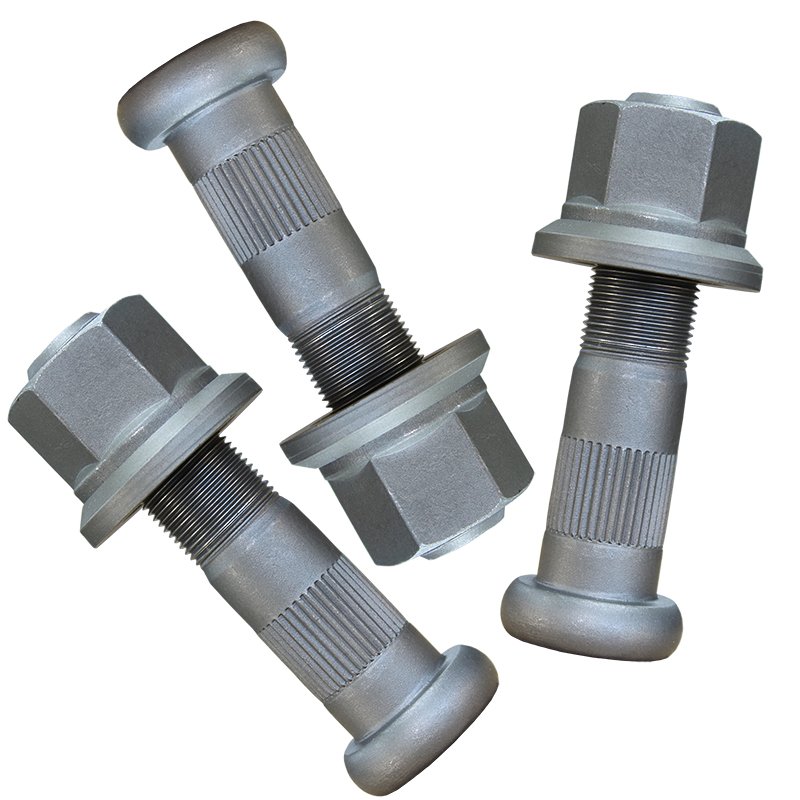 High Tensile Grade 10.9 Steel Fastener for Auto Parts Truck ROR Wheel Hub Bolt