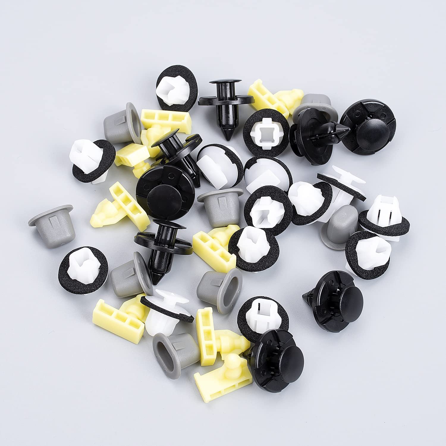 Wheel Well Opening & Fender Flare Retainer Fastener Clip Assortment for Nissan Armande Juke Murano Rogue Infiniti QX56 QX80