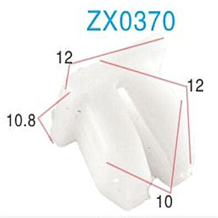 Interior Door Panel Clip Automotive Rivet Retainer Fender Bumper Bulb Fastener Clips
