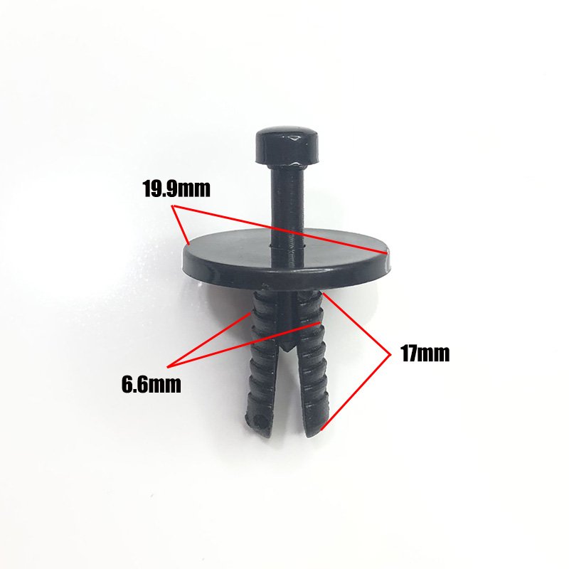 20pcs Auto Clips Interior Door Sill Cover Clip for BMW 51471919209 3-Series E53 48IS,E30,E34,E38,E46,E53 X5 Plastic Car Fastener
