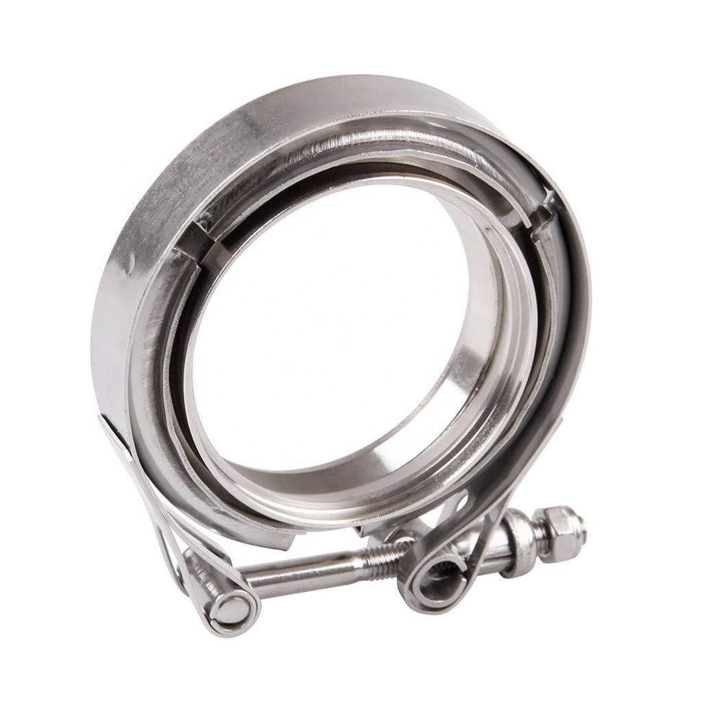 Stainless Steel Heavy Duty V Band Hose Clamps V Band Turbo Exhaust Pipe Coupling Clamps