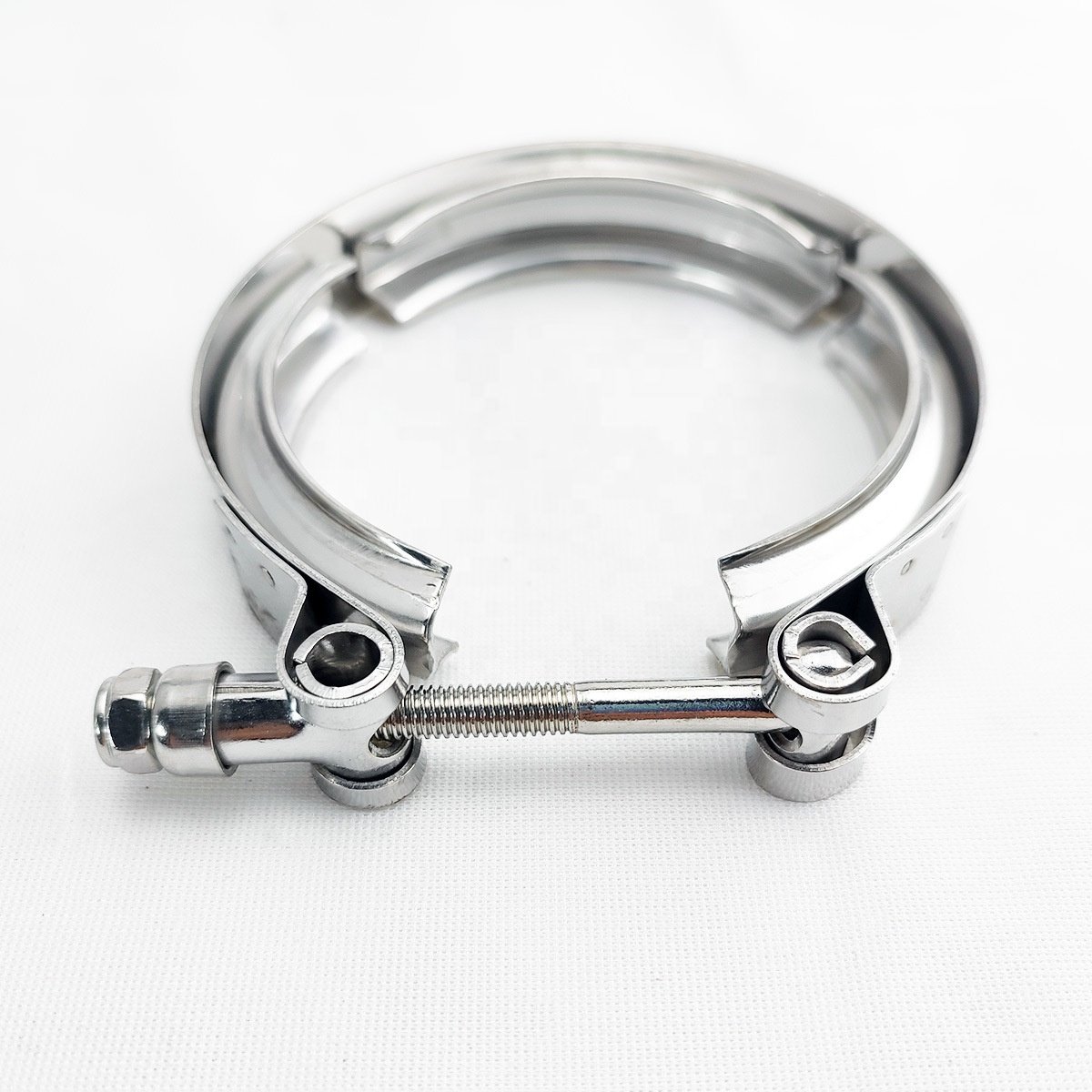 Stainless Steel Heavy Duty V Band Hose Clamps V Band Turbo Exhaust Pipe Coupling Clamps