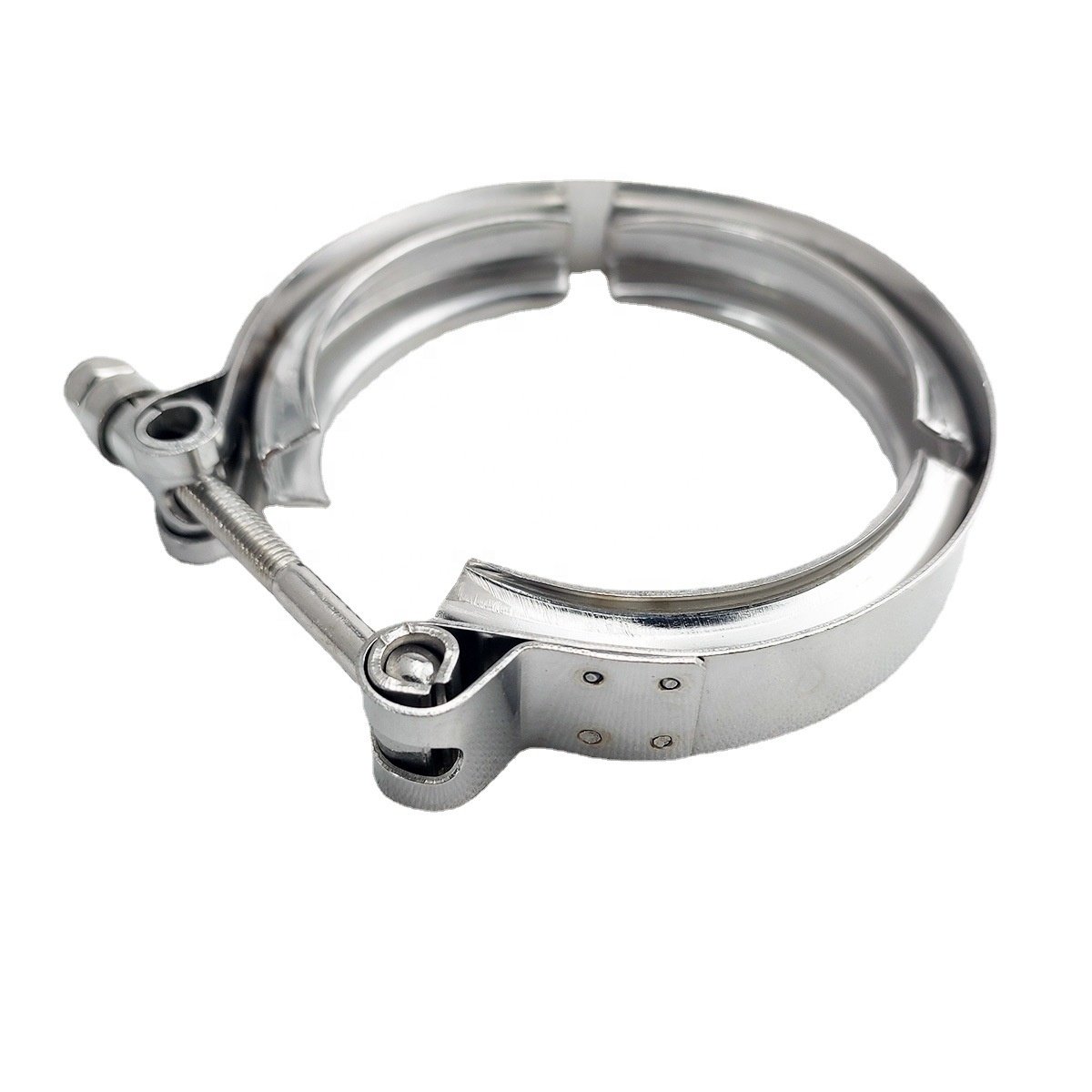 Stainless Steel Heavy Duty V Band Hose Clamps V Band Turbo Exhaust Pipe Coupling Clamps