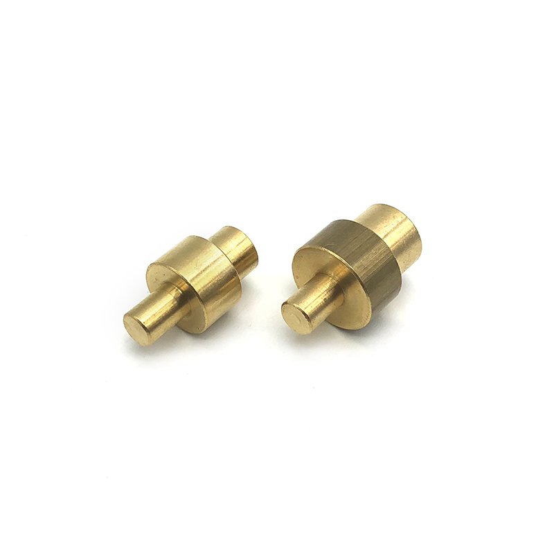 CNC Custom Spring Loaded Pogo Pin Plug Connector Brass Pin Wtih Gold plated spring pins