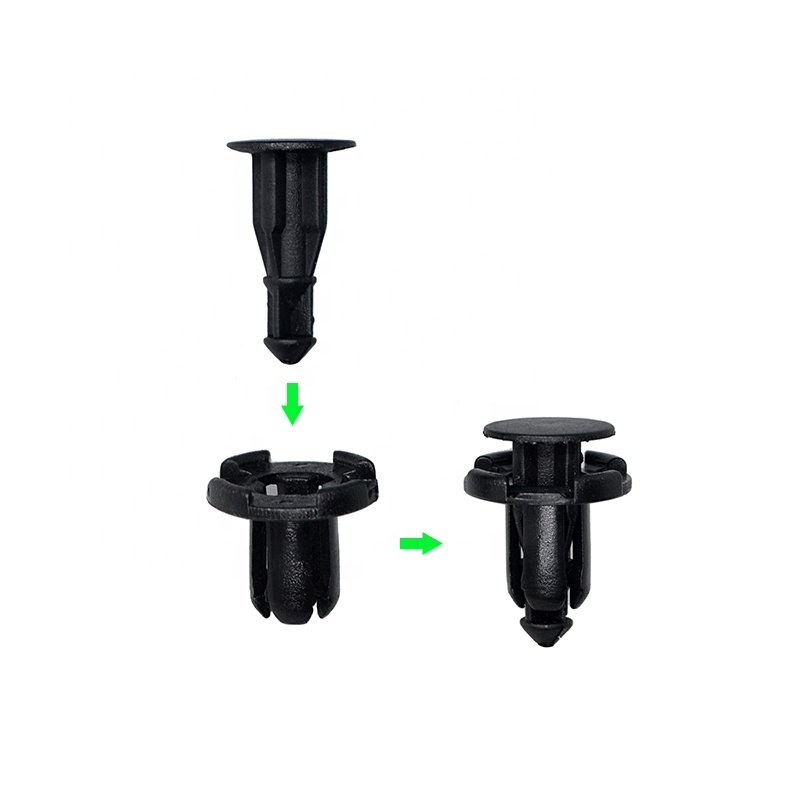 B03 500Pcs/Bag nylon auto fasteners snap rivet automotive plastic carpet clip MR200300