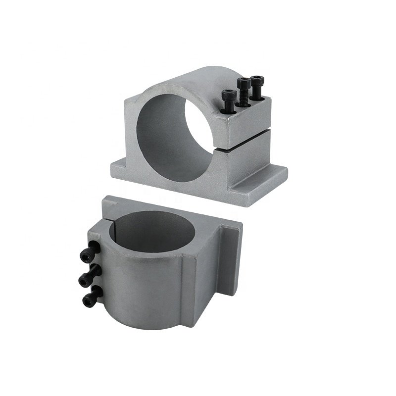 HLTNC Four-hole 3-hole aluminum alloy fixture for the main shaft 52mm 55mm 65mm 80mm 100mm FOR spindle