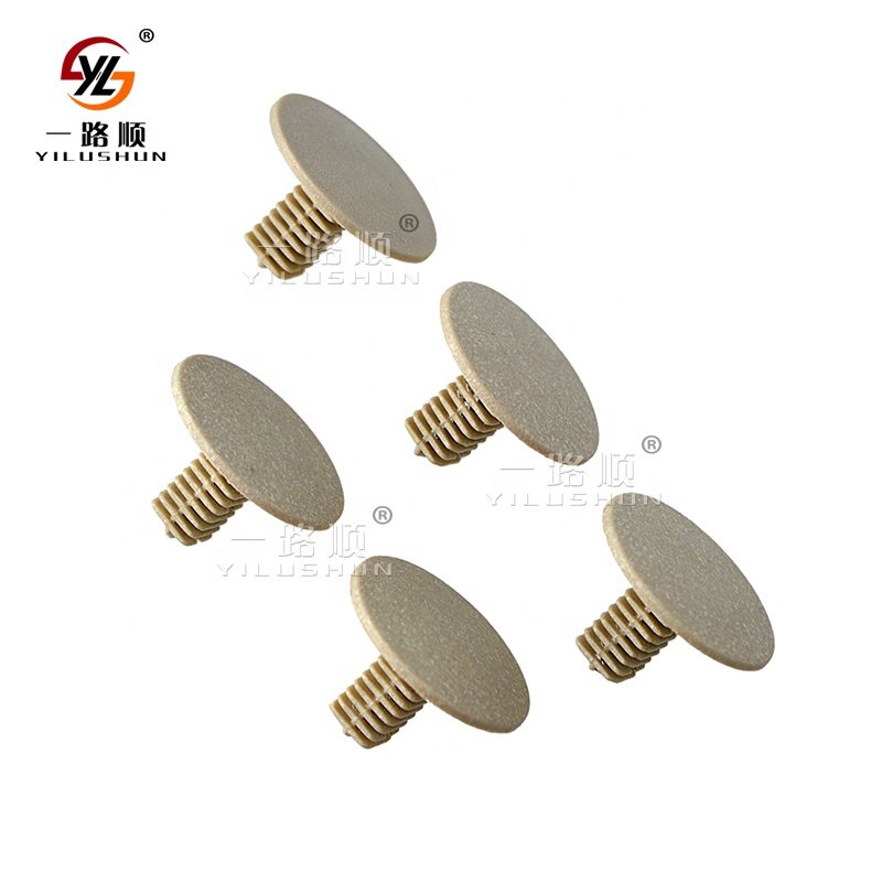 A39 500Pcs/Bag craft clip plastic fasteners decorative rivets 6MM