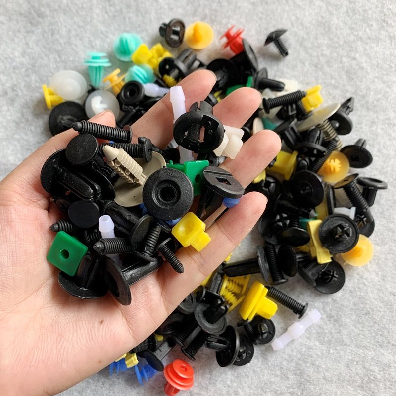 500pcs Universal Mixed Auto Fastener Car Bumper Clips Retainer Car Fastener Rivet Door Panel Liner For All Car
