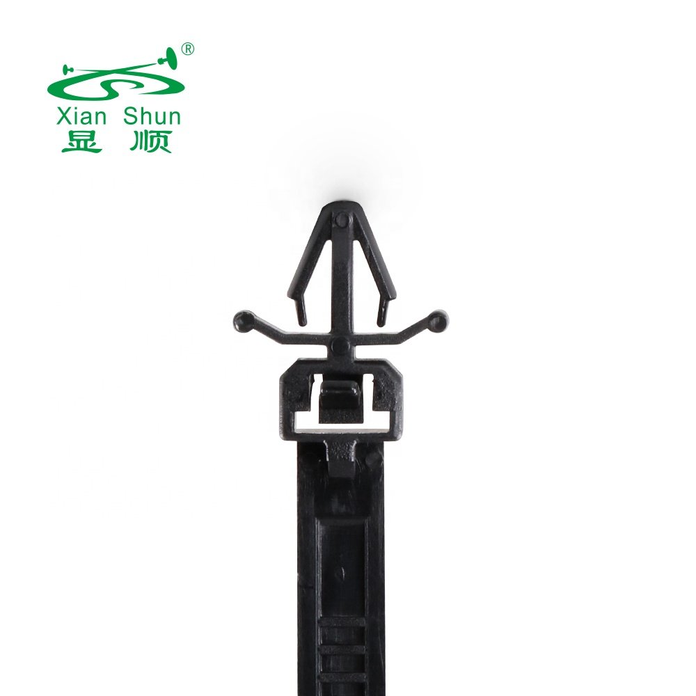 Auto car cable and wire fastener Nylon releasable self locking Cable Strap and Cable Ties