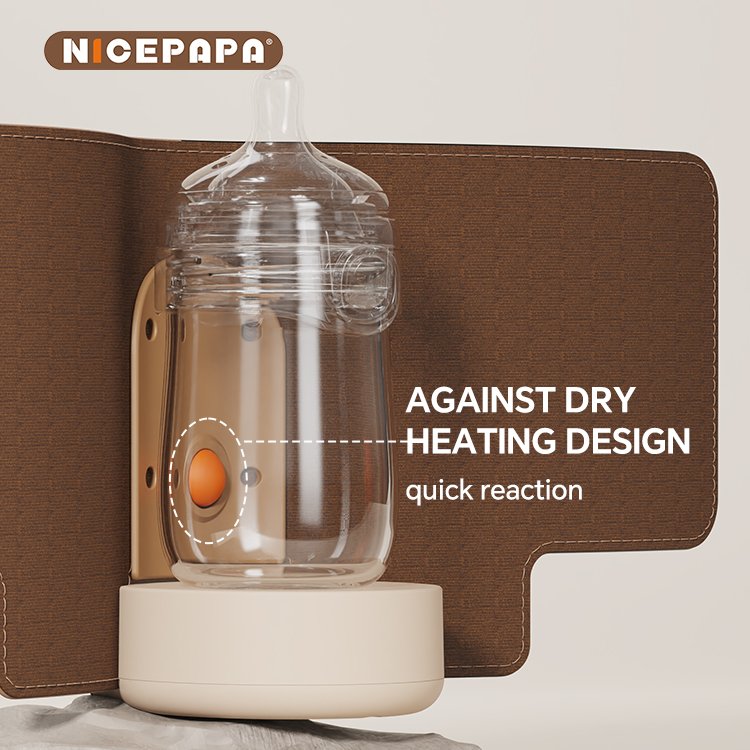 New Upgrade 2nd Generation of Fast Charging Electric Baby Milk Warmer Outdoor Feeding Sleep at Night Suitable 90% Baby Bottle