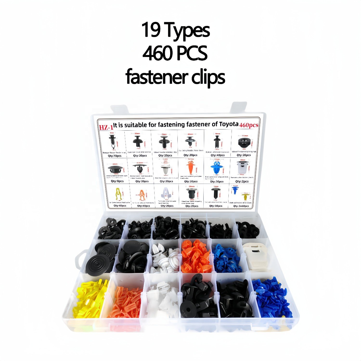 Universal Auto Body Fastener Car Seat Buckle Plastic Nylon Rear Seat Cushion Clips