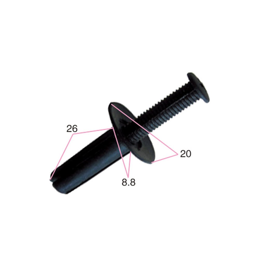 High Quality Car Retainer Clips Auto Push Pin Rivets Nylon Fastener Automotive Clips for Car Roof Molding