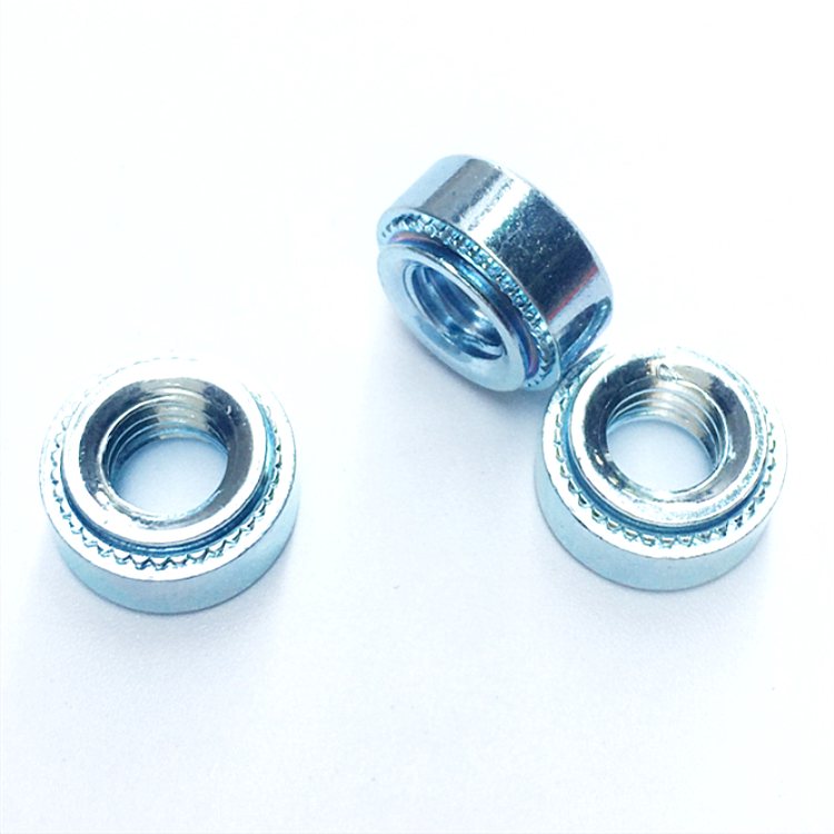 S Ss Cls Clss Sp Carbon Steel Zinc Plated Recessed Press Nut Self Clinching Nut For Pc Board Car Industry Accessory For Panel