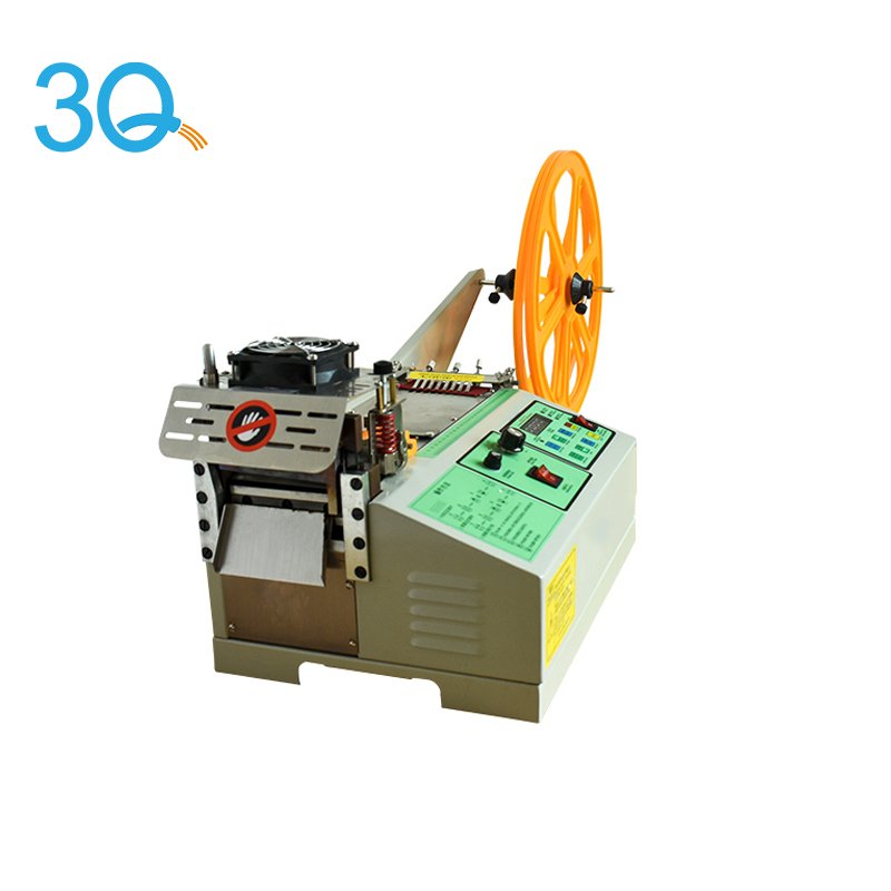 3Q Manual Fabric Cutting Machine Light Band Cutter Auto Electric Scissor for Cutting Nylon Zipper Belt Hook and Loop Fasteners
