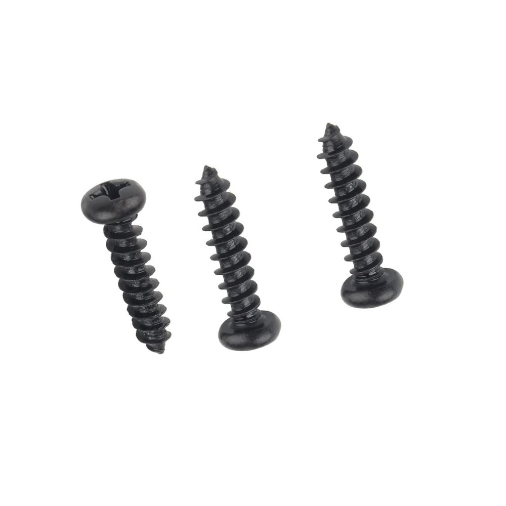 M1 M2.5M3M5M6 Screw + Nut Hexagonal Head Steel Black 8.8 For Metal Black Auto Screws Fasteners Standard