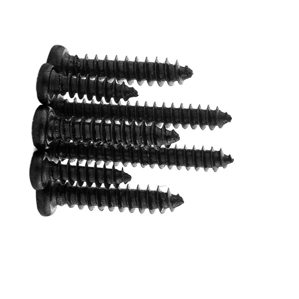 M1 M2.5M3M5M6 Screw + Nut Hexagonal Head Steel Black 8.8 For Metal Black Auto Screws Fasteners Standard