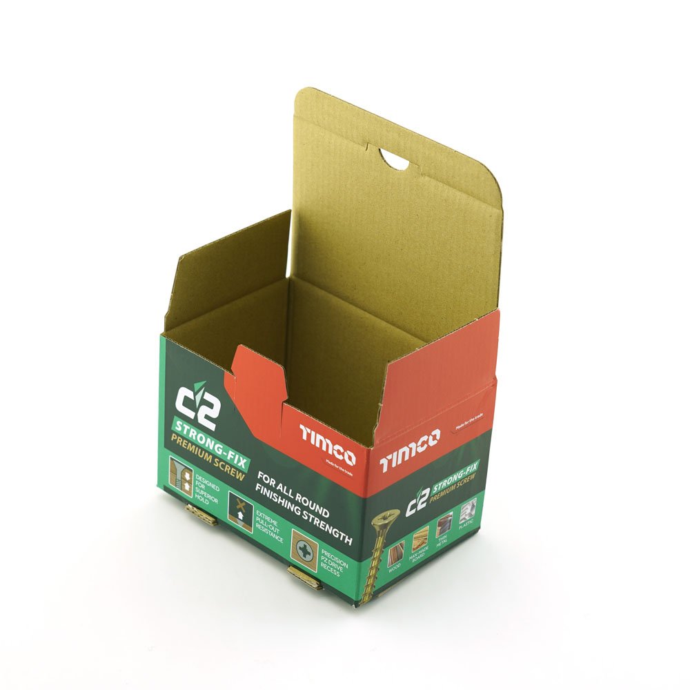 Custom Durable Corrugated Fastener Fixing Packaging Boxes