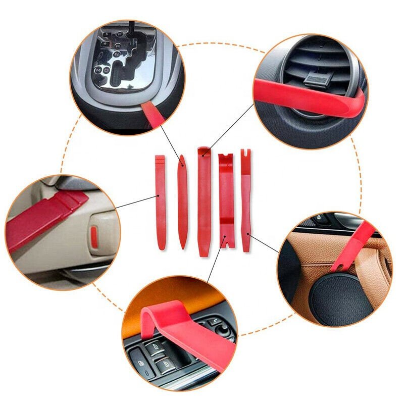 Plastic Auto Retainers Car Clips with Remove Tools for Car Panel Black/white 18 Sizes 24box/carton He+tools OEM /ODM