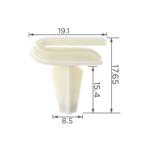 0ZA088 High Quality Auto Fastener Universal Auto Plastic Car Clips & Fasteners for Trim Fender Door Moulding
Fastener