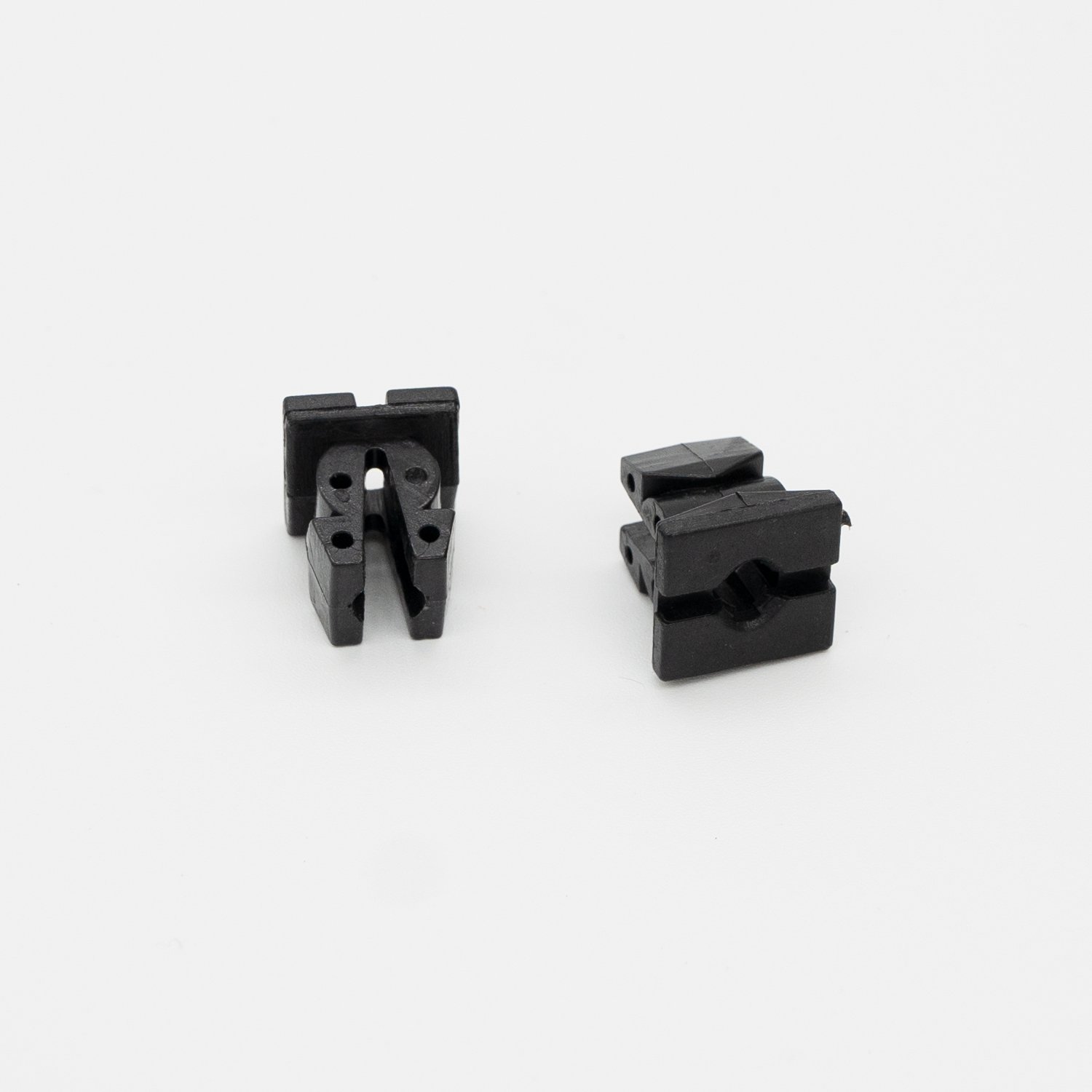 High Quality Auto Headlight Parts Fasteners For Adjusting Light Angle Nylon Black Square Clips