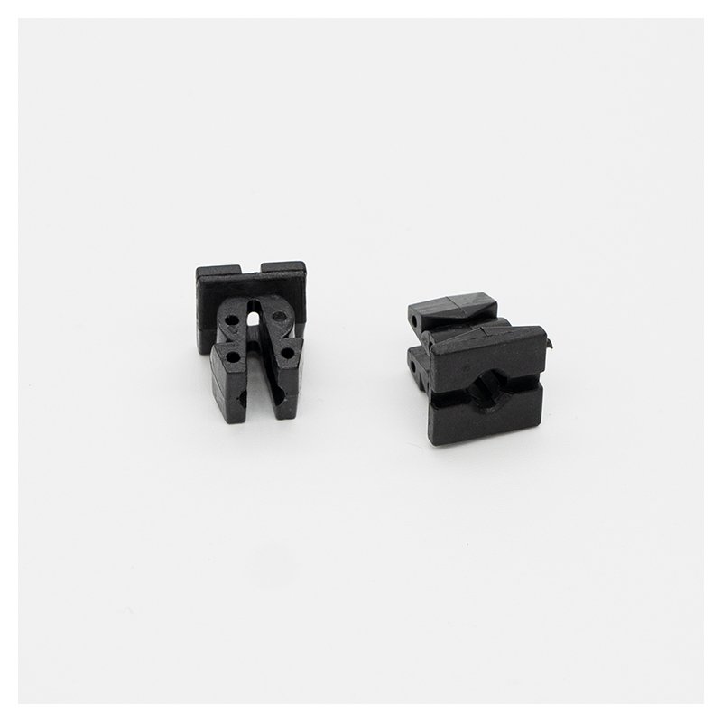 High Quality Auto Headlight Parts Fasteners For Adjusting Light Angle Nylon Black Square Clips