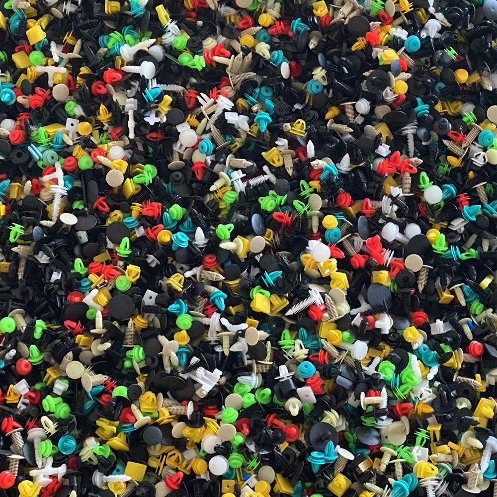 Mixed 500PCS Car Body Plastic Push Pin Rivet Fasteners Door Trim Clip Assortments Kit Auto Fastener And Clip