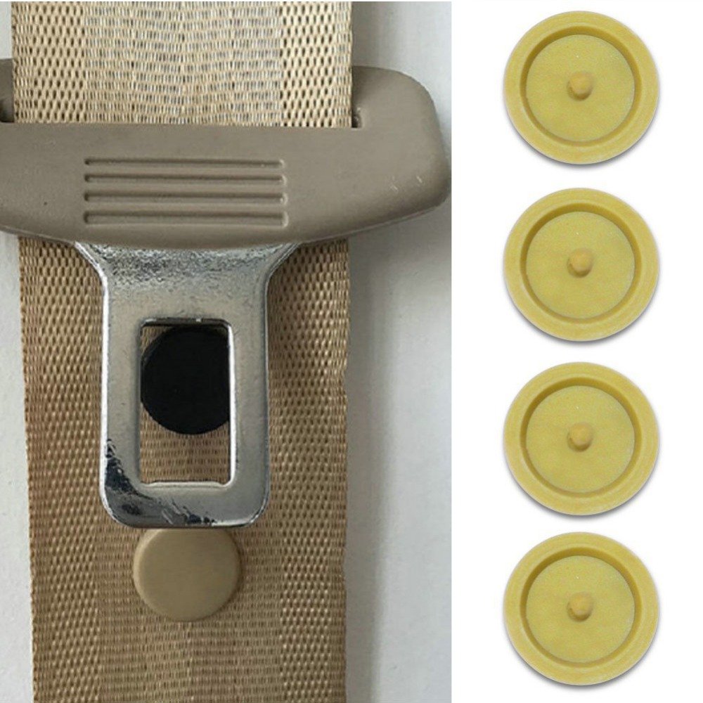 10/5 Pairs/Pack Car Seat Belt Stopper Button Universal Limit Safety Buckles Retainer Black Car Parts Fastener Auto Accessories