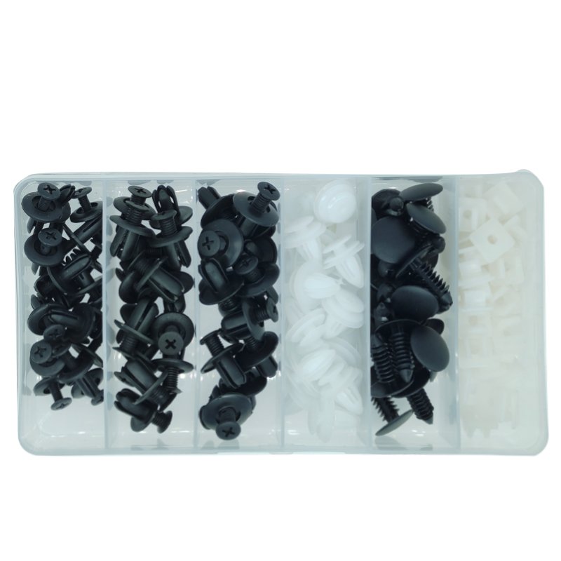 150PCS/set Universal Auto Rivet Clips Plastic Fastener Rivets Clips Set Body Clips Assortment HE31