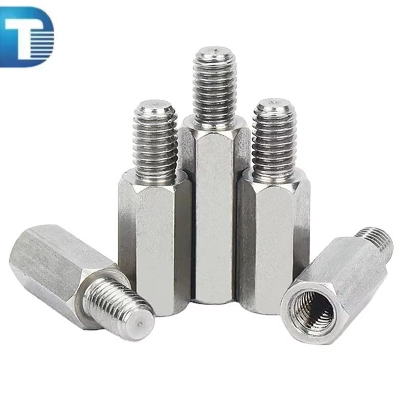 M3 M6 M5 Stainless Steel SS 304 316 316L Male Female Hex Standoff Spacer Plain Fasteners Screw Nut Bolt Zinc Nylon Aluminium
